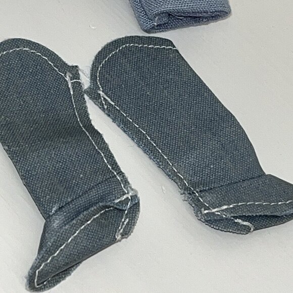 Vintage Barbie THE JEANS LOOK Fashions #4329 Skirt Jacket Boots (1987) Mattel - Picture 4 of 8